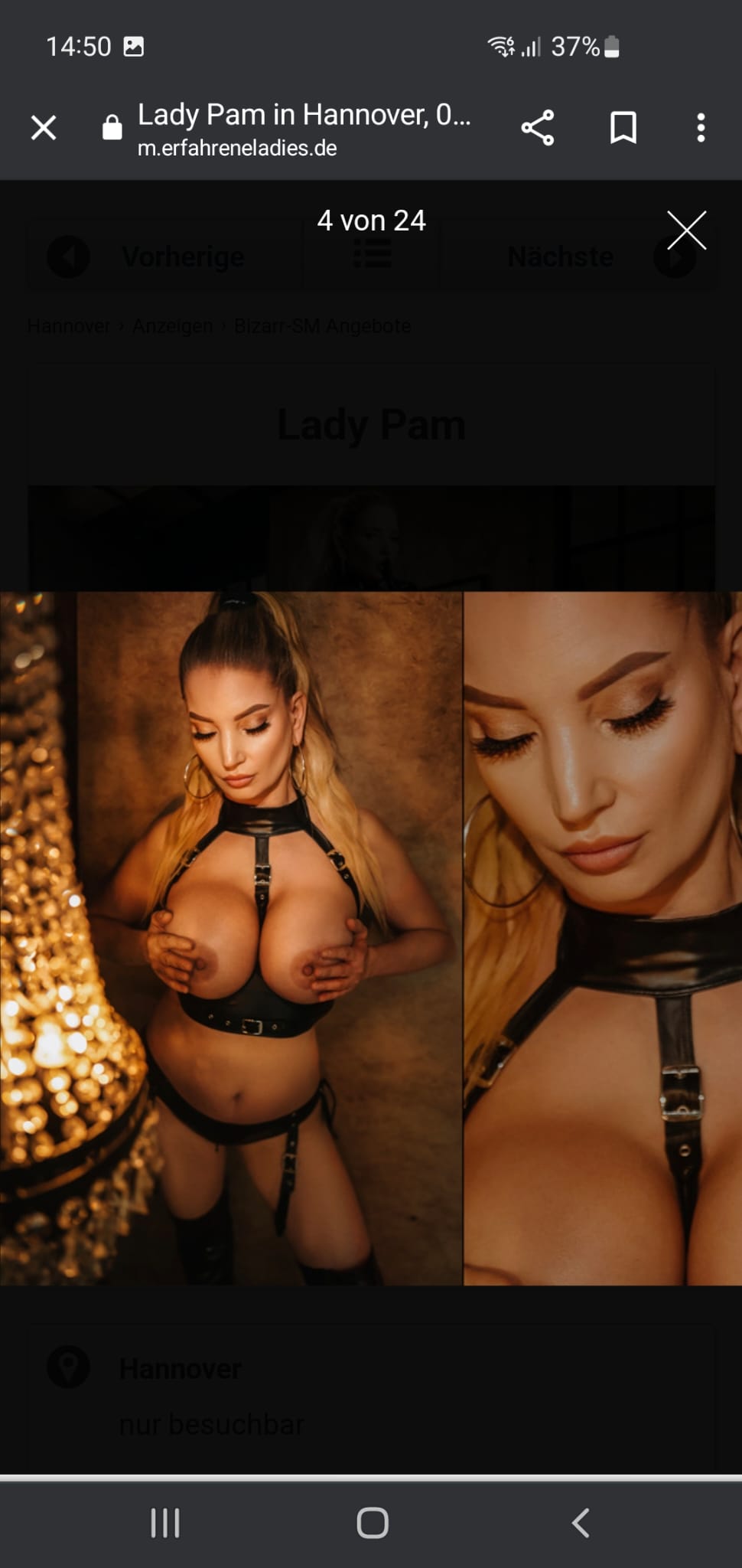 Lady Pam in der Monaco Residenz