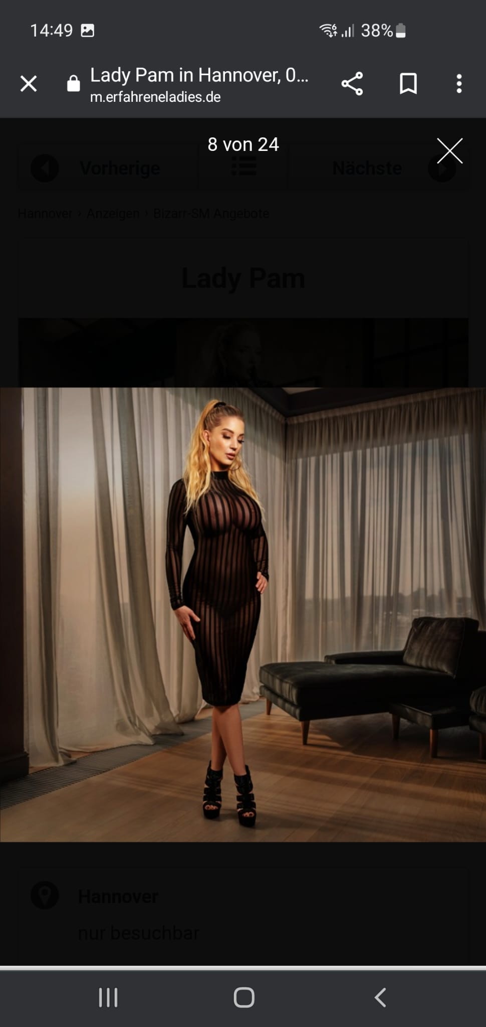 Lady Pam in der Monaco Residenz